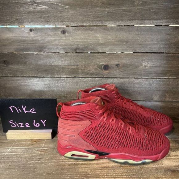 Childrens Kids Nike Jordan Elevation 23 Flyknit Basketball Shoes Sneakers 6‎ Y - Picture 1 of 6